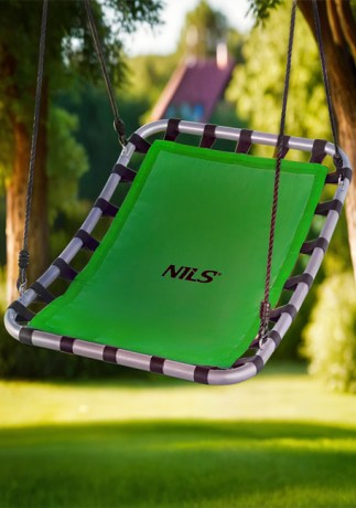 Качеля-гнездо NILS NB5045 зелёная || Leagăn cuib NILS NB5045 verde