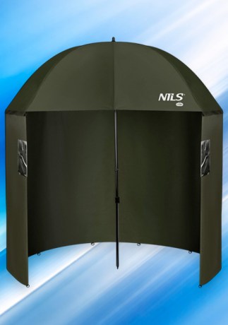 Зонт NILS Camp NC4702 с частичной боковой защитой || Umbrelă NILS Camp NC4702 cu protecție laterală parțială