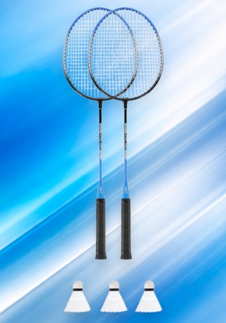Набор для бадминтона NRZ012 Nils с сеткой и стойками || Set badminton NRZ012 Nils cu plasă și stâlpi