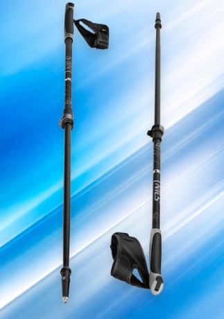 Палки NILS NW8612 для скандинавской ходьбы из алюминия 7075 || Bețe NILS NW8612 pentru nordic walking din aluminiu 7075