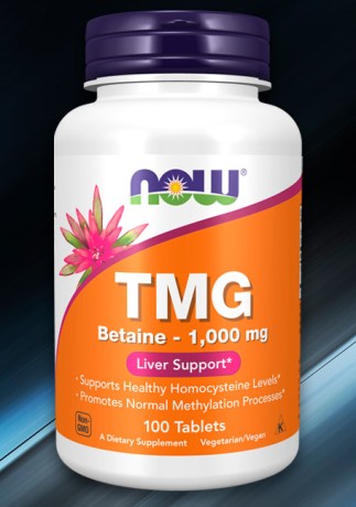 NOW Foods TMG Betaine 1000 mg, флакон 100 таблеток || NOW Foods TMG Betaine 1000 mg, flacon cu 100 tablete