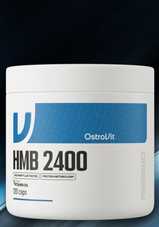 Капсулы OstroVit HMB 2400 mg с витамином B6 || Capsule OstroVit HMB 2400 mg cu vitamina B6