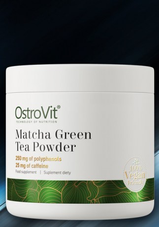 OstroVit Matcha Green Tea Powder порошок матча 100 g || OstroVit Matcha Green Tea Powder pudră matcha 100 g
